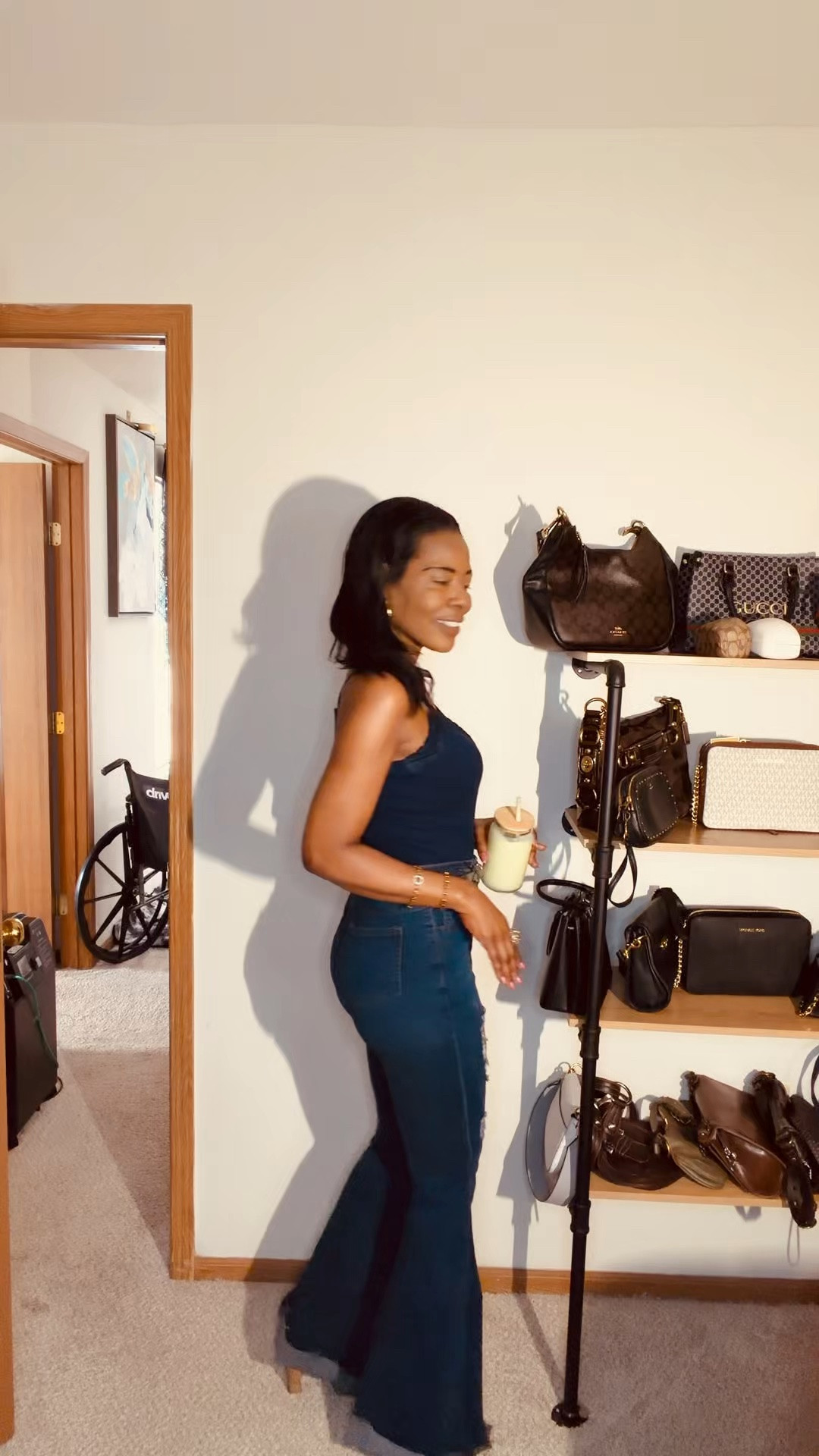 Only Cool Mom’s Go To Walmart 🌹OOTD featuring SHEIN jeans Amazon Jean heels basic tank top &black sunglasses Cool Mom hat LAFAYETTE 148 top. Ladies it’s ok to pair high low clothing together makes for an awesome outfit. https://www.shopltk.com/explore/nothinglikesweet_t

#LTKgrwm #LTKootd #LTKmomlife