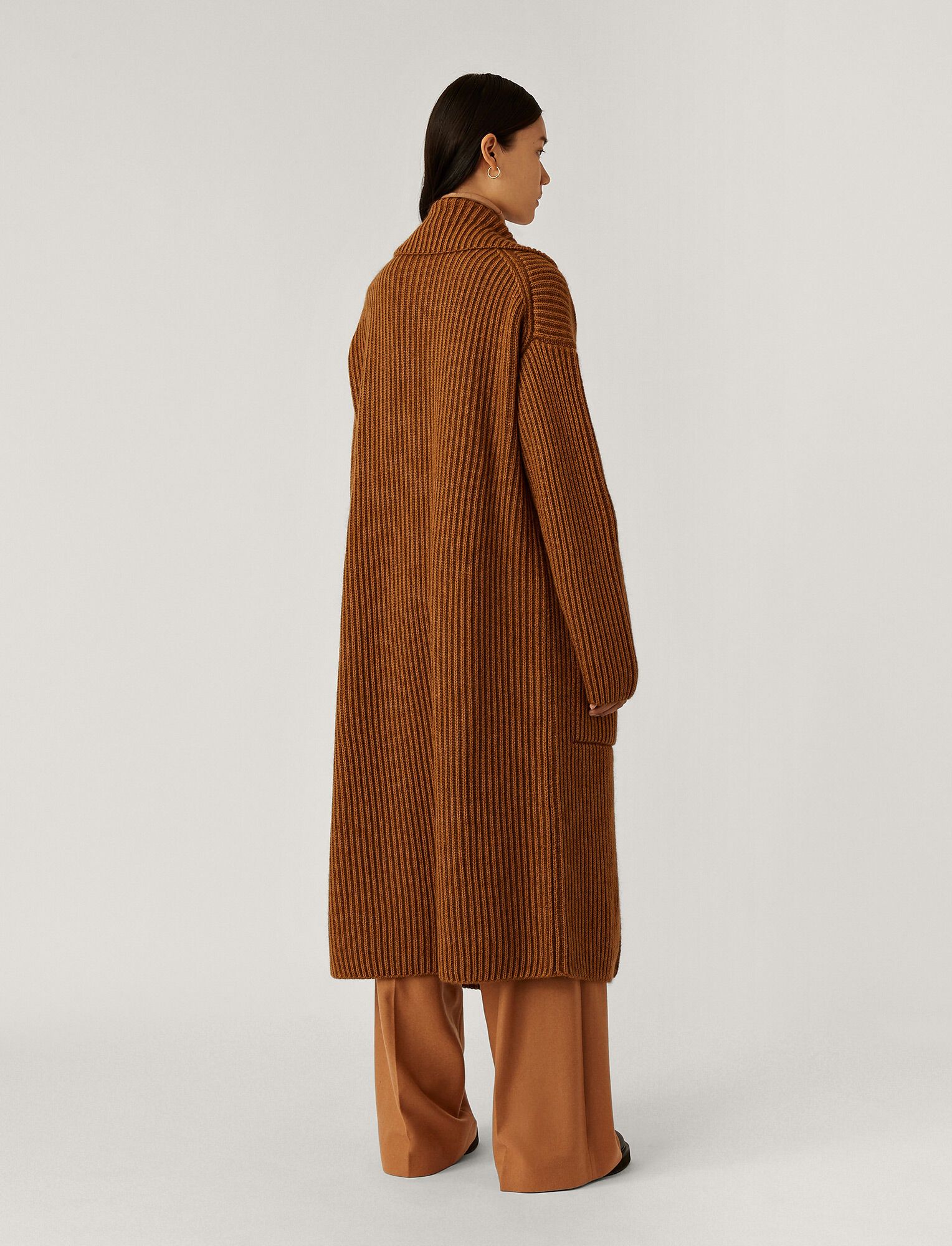 Coat Cote Anglaise Novelty Knit | Joseph