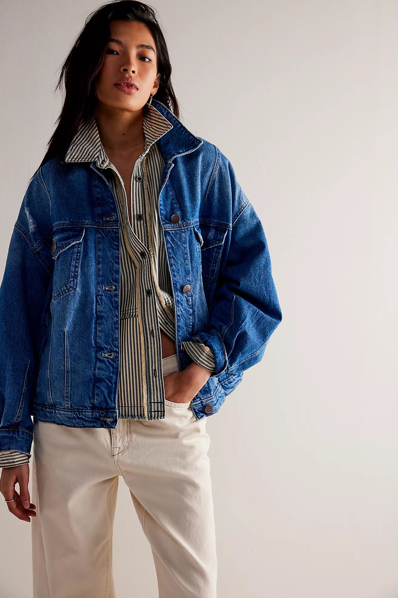 We The Free All In Denim Jacket | Free People (Global - UK&FR Excluded)