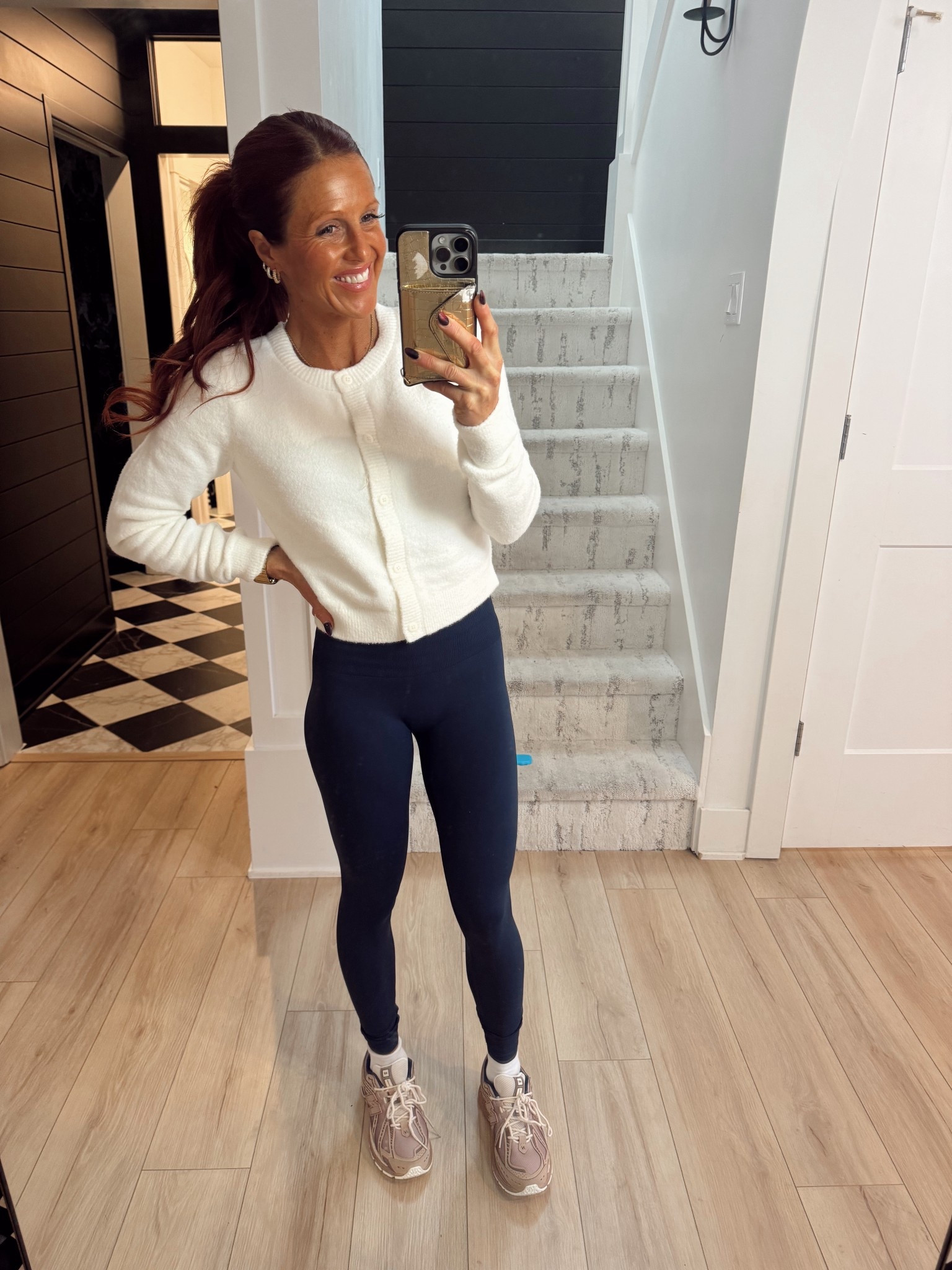Absolutely in love with this Alo cartigan! It's so soft and perfect for after my workout! I love that I can transition to dinner with it too. Come a in 2
Other colors! 

#ltkstyletip #ltkootd #LTKPetite 

Alo haul

Xs in cartigan
Xs in Amazon leggings 

#LTKSeasonal #LTKActive #LTKU