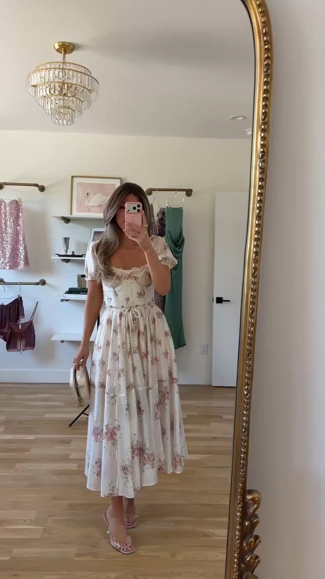 cream corset-style midi with a pink floral print, sweetheart neckline, and a tie waist summer wedding guest dress for every girl 💍💐

I’m 5’4” & wearing my usual smalls/2


summer wedding guest dresses, wedding guest dresses, cocktail dresses, semi-formal dresses, black tie wedding guest dresses, destination wedding guest dresses, garden party dresses, wedding guest outfit ideas

#LTKWedding #LTKSeasonal #LTKU