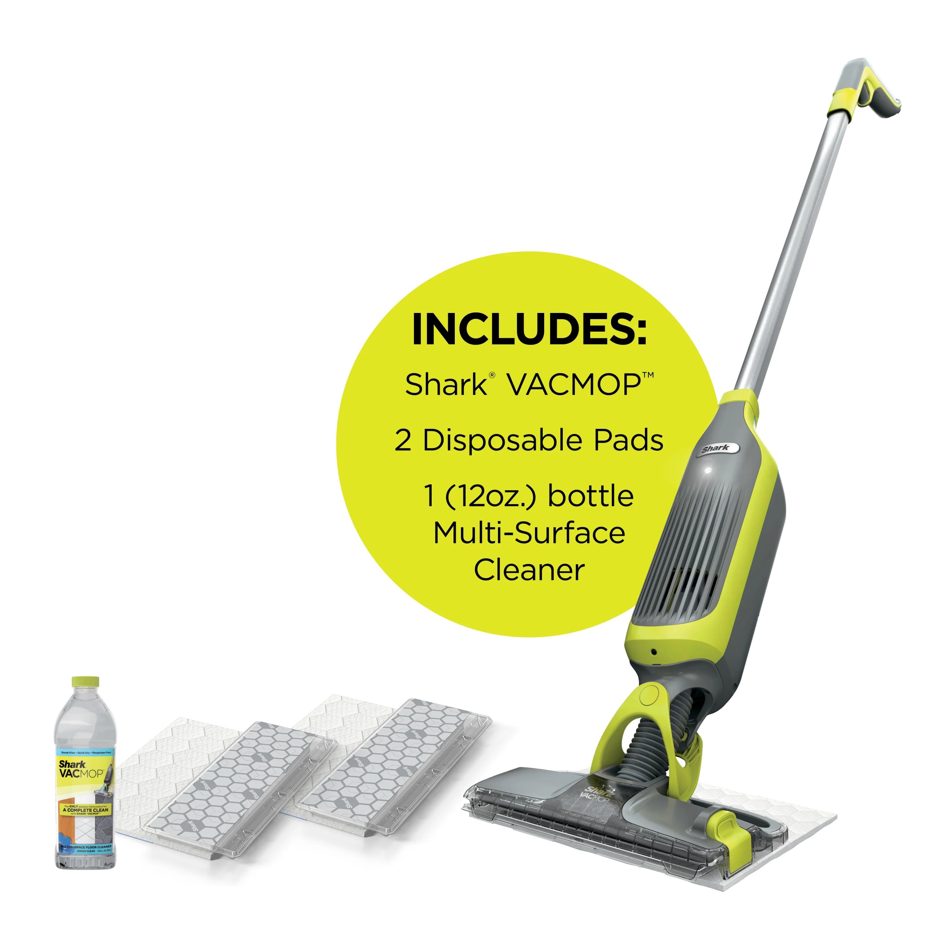 Shark VACMOP Cordless Hard Floor Vacuum Mop with Disposable VACMOP Pad, VM200 - Walmart.com | Walmart (US)