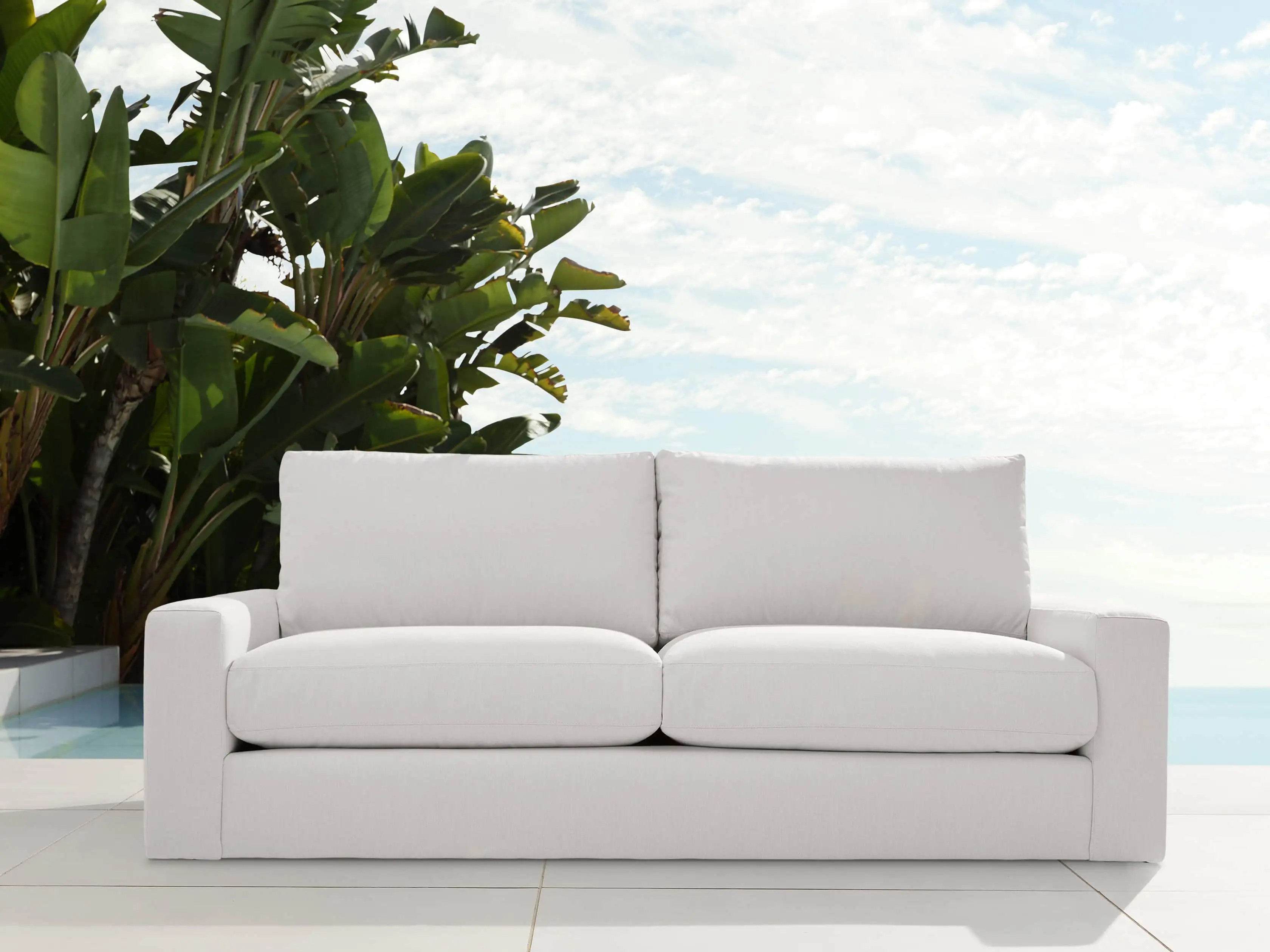 Remington Petite Outdoor Sofa | Arhaus