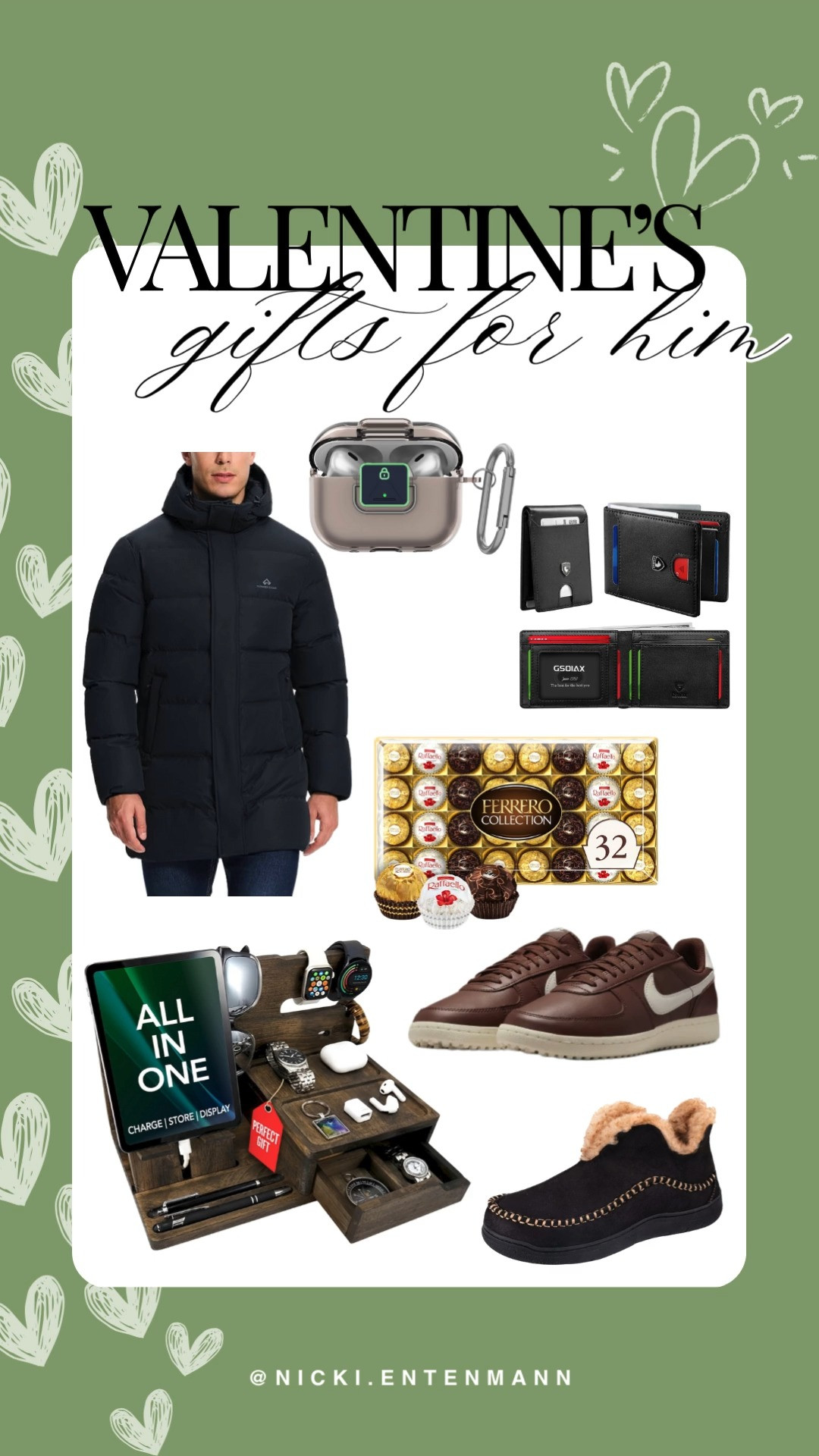 Valentine's Day gift ideas for him! From cozy coats to stylish sneakers, these picks are sure to impress. 🎁💘 #ValentinesDay #GiftIdeas #AmazonFinds #MensFashion #HolidayShopping 

 

#LTKValentine #LTKSaleAlert #LTKMens