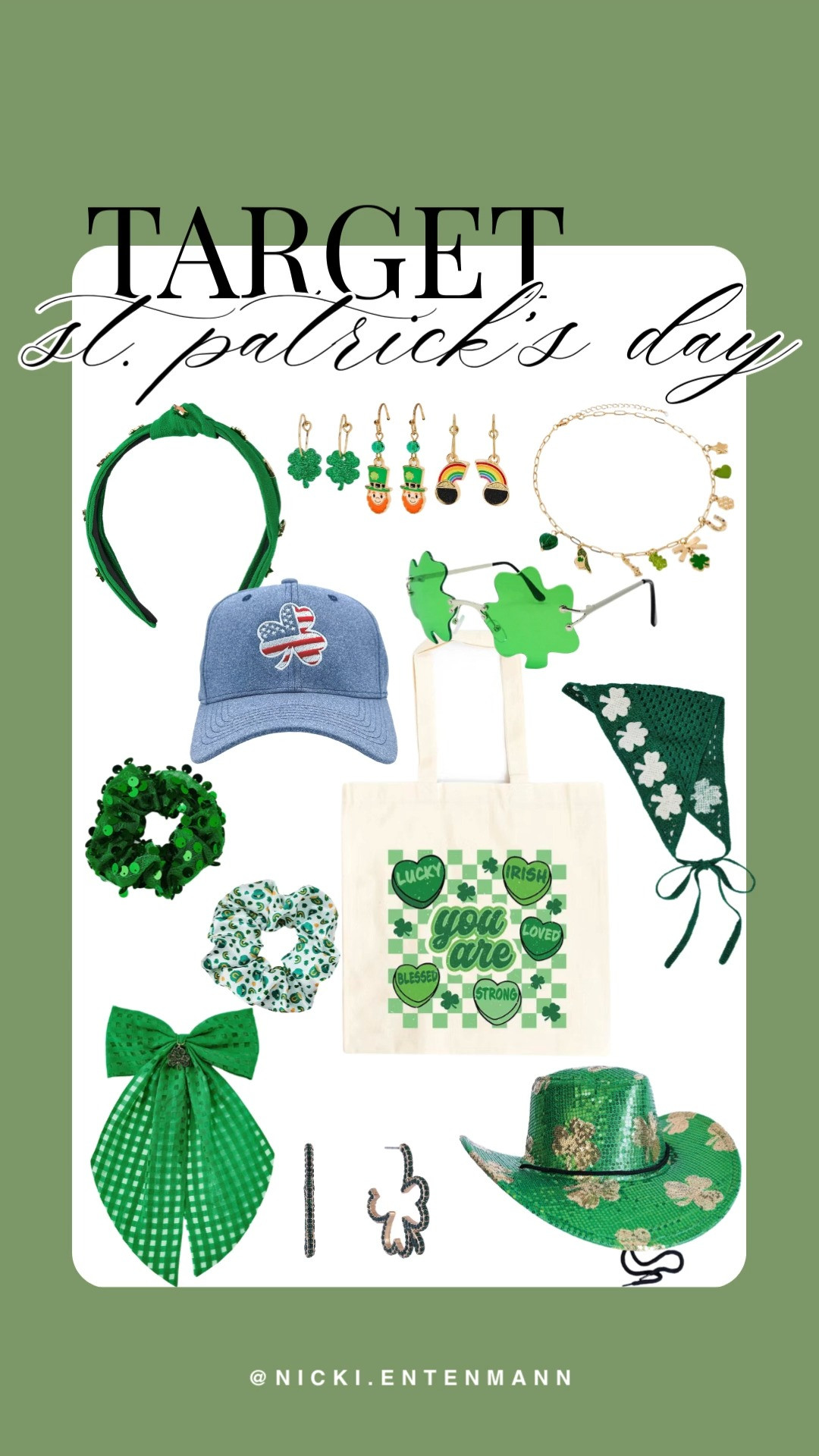 Whether you're looking to go all-out for a parade or just want to add a festive "pop" of luck to your everyday outfit, Target has an incredible range of St. Patrick’s Day accessories this year! #StPatricksDay #TargetStyle #TargetFinds #FestiveAccessories #StPattysDay #LuckyStyle #SpringFashion2026 #OutfitInspo 

 #LTKSpringSale #LTKootd #LTKSeasonal