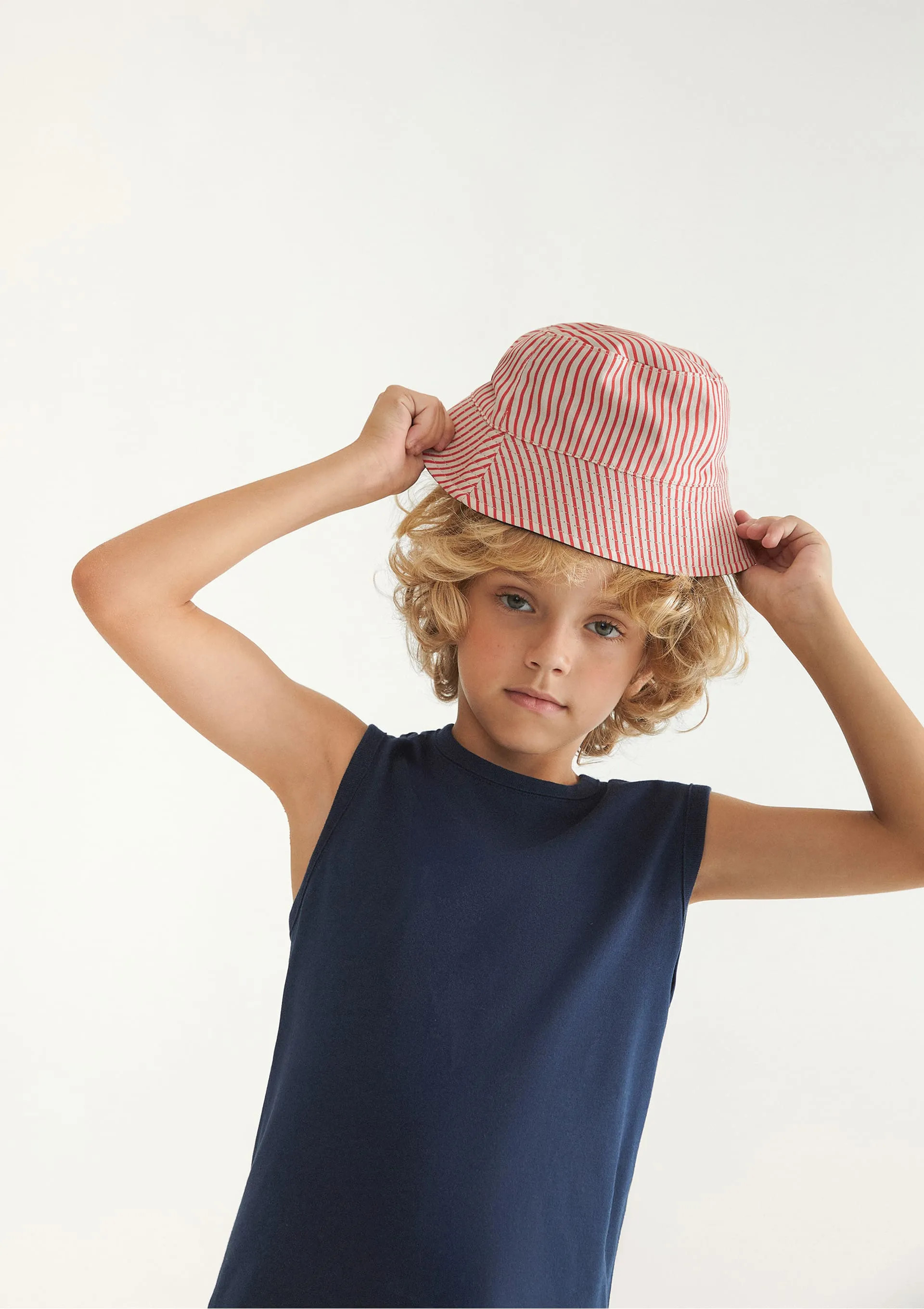 Chapéu Bucket Infantil Unissex - Azul | Hering (BR)