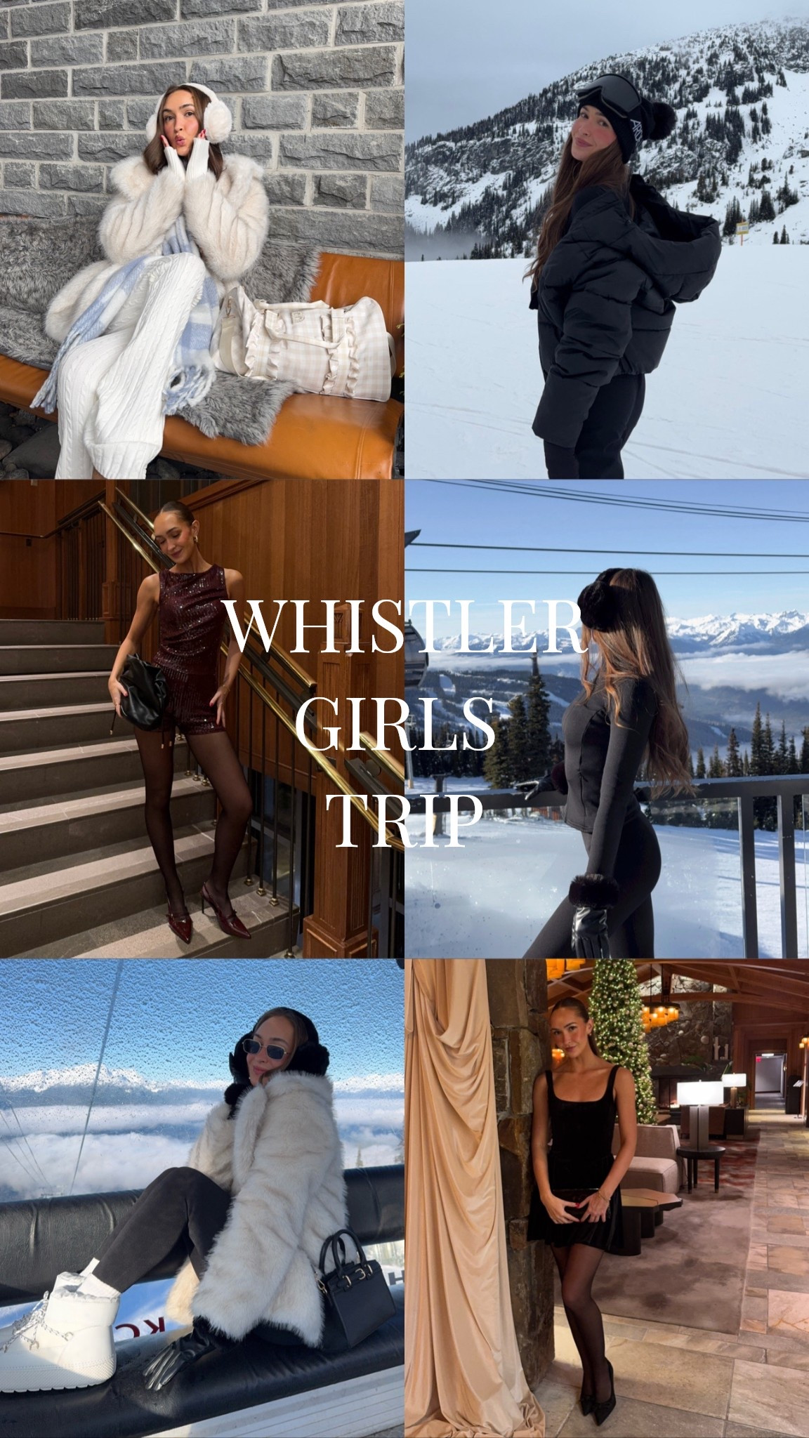 Whistler girls trip fits! ❄️✨🎿

#LTKcanada #LTKpartywear #LTKwinter