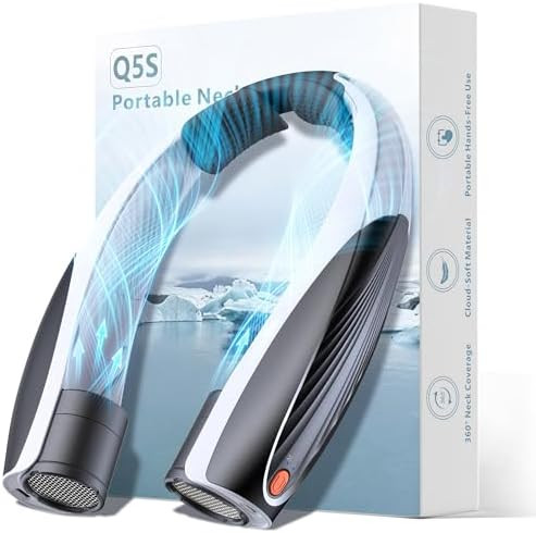 Kesguar Portable Neck Fan, 20H RunTime Cooling Fan, 6 Speeds 360° Airflow Personal Fan, Recharge... | Amazon (US)