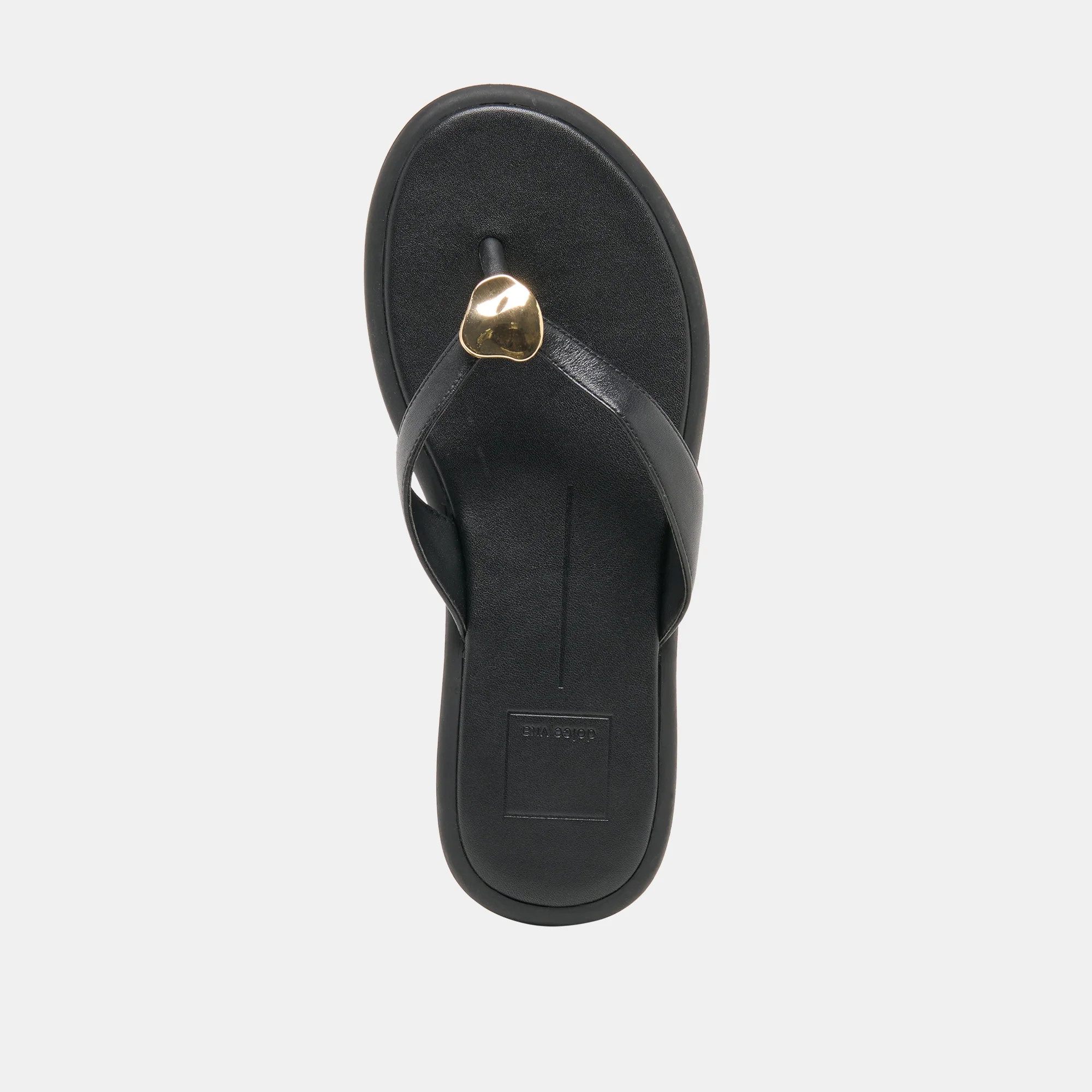Jaina Sandals Black Leather | DolceVita.com