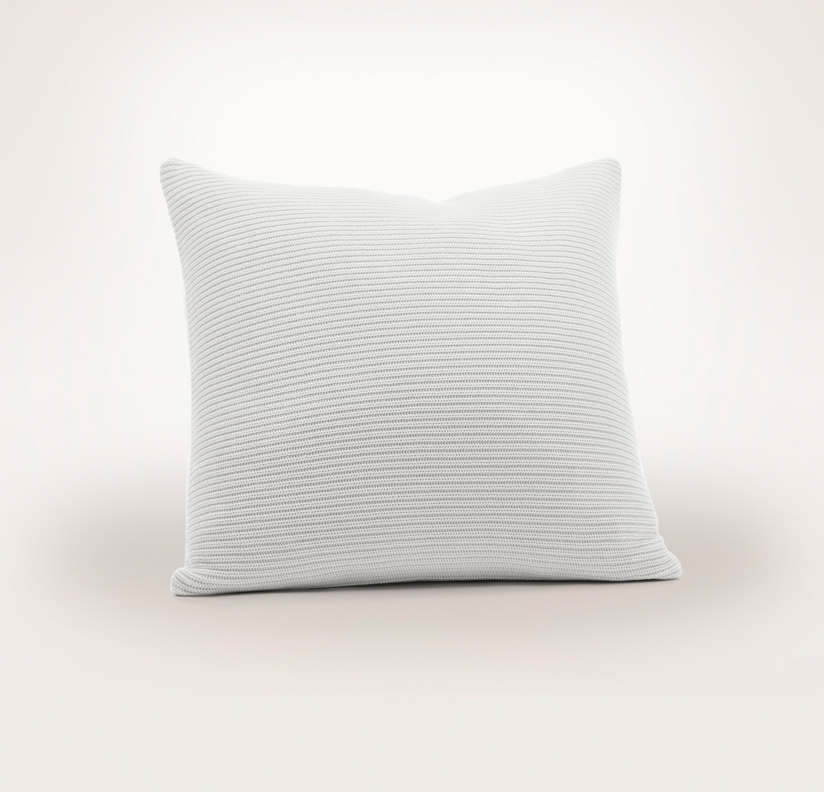 Ribbed Knit Euro Sham | Boll & Branch