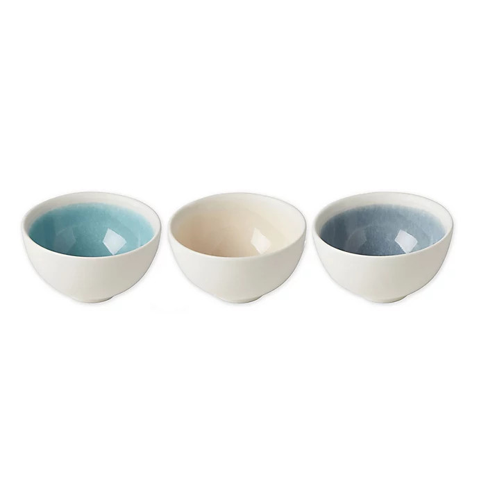 Lenox® Naomi Bay™ Dip Bowls (Set of 3) | Bed Bath & Beyond