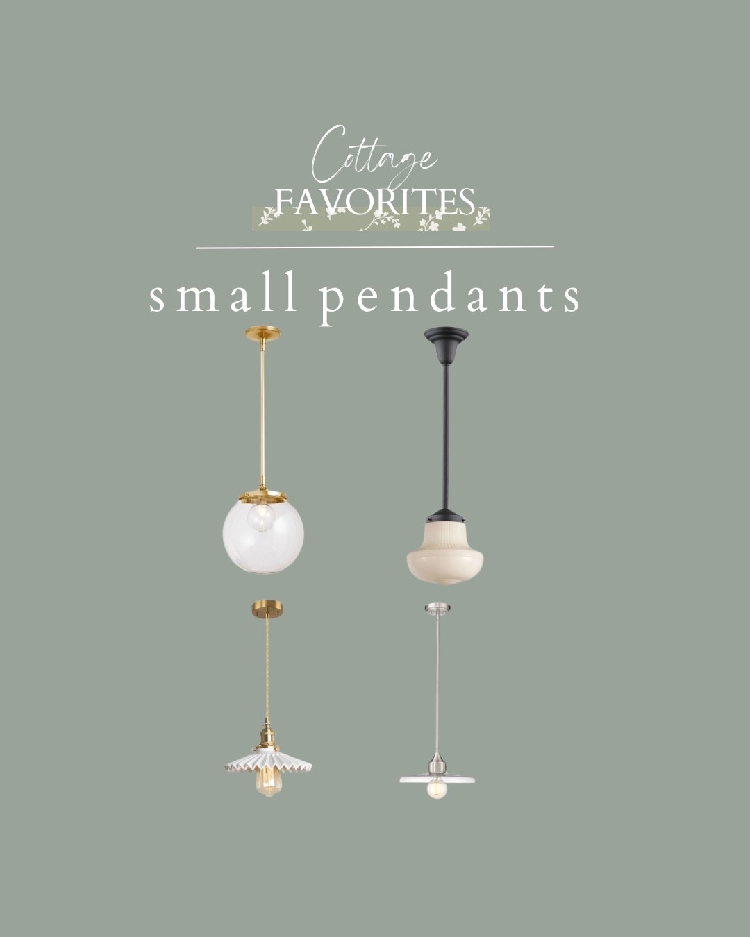 Here are some of my favorite small pendants for your kitchen 

#LTKHome