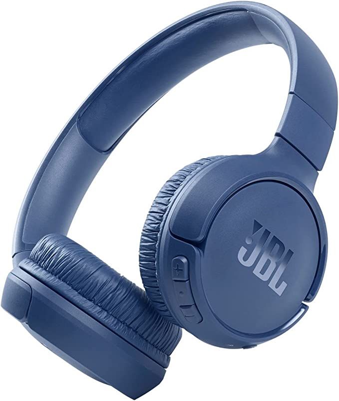 JBL Tune 510BT: Wireless On-Ear Headphones with Purebass Sound - Blue, Medium | Amazon (US)