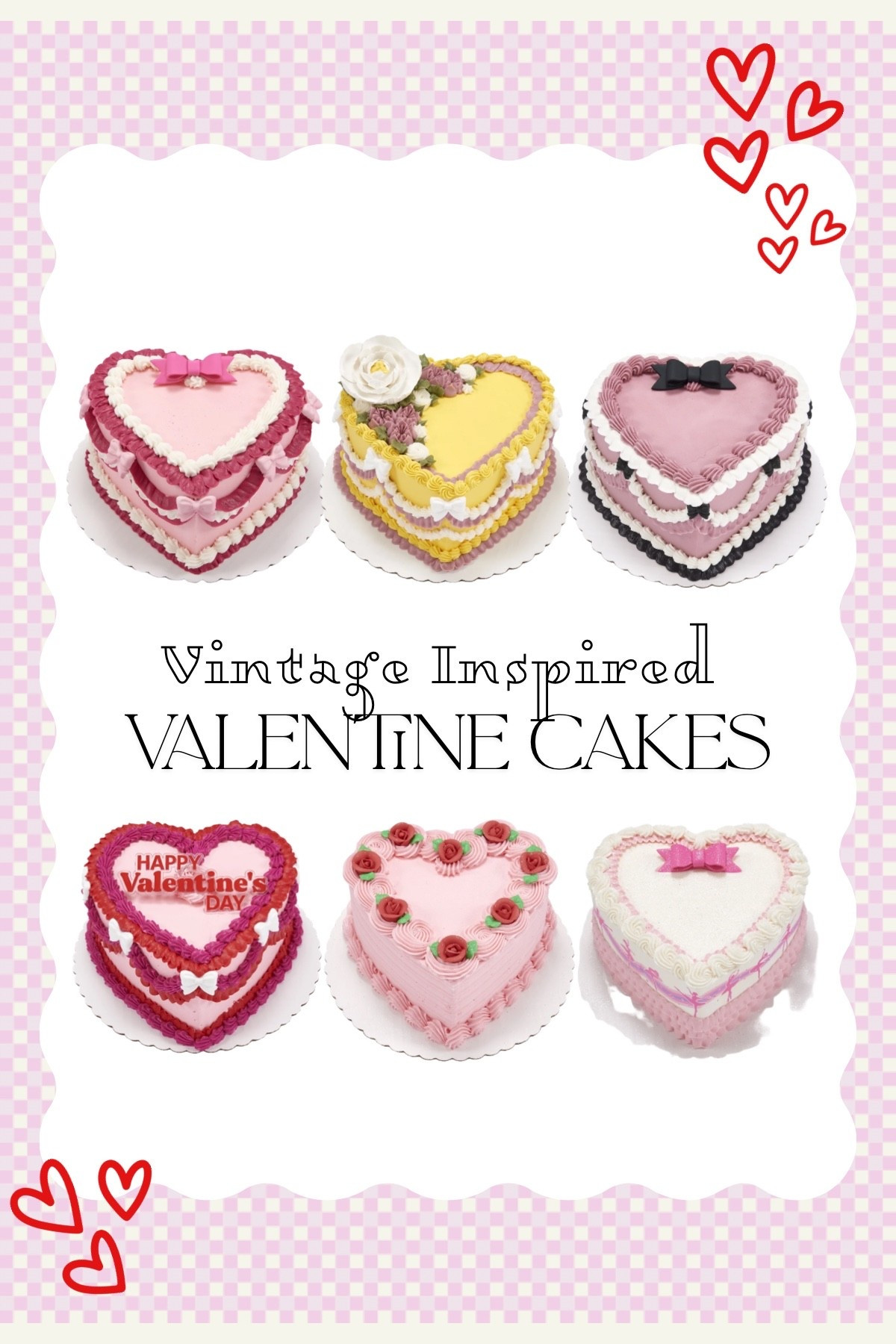 Order your vintage inspired Valentine cake today! ❤️💕❤️

#LTKmomlife #LTKValentine #LTKfoodie