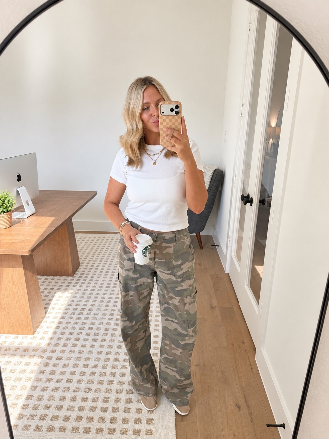 These camo pants are $17 from Walmart!!! Wearing a size small!

#LTKootd