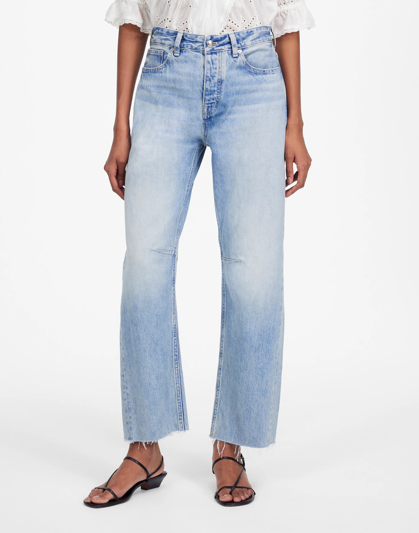 The Darted Barrel-Leg Jean | Madewell