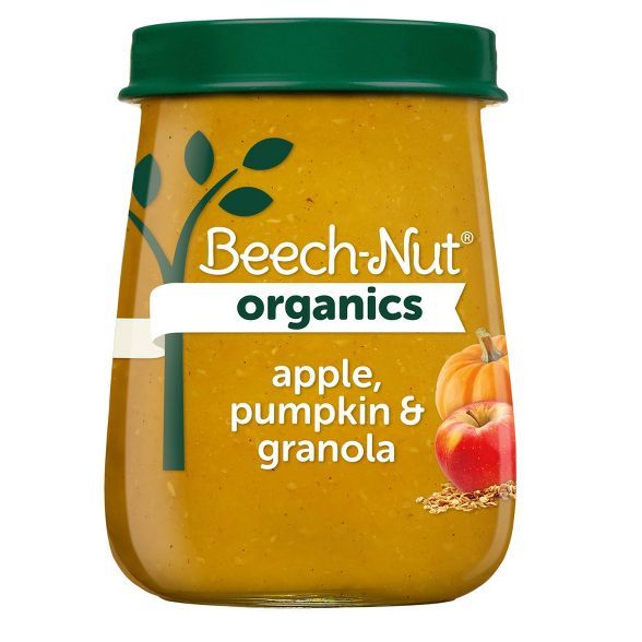 Beech-Nut Organics Apple Pumpkin & Granola Baby Food Jar - 4oz | Target