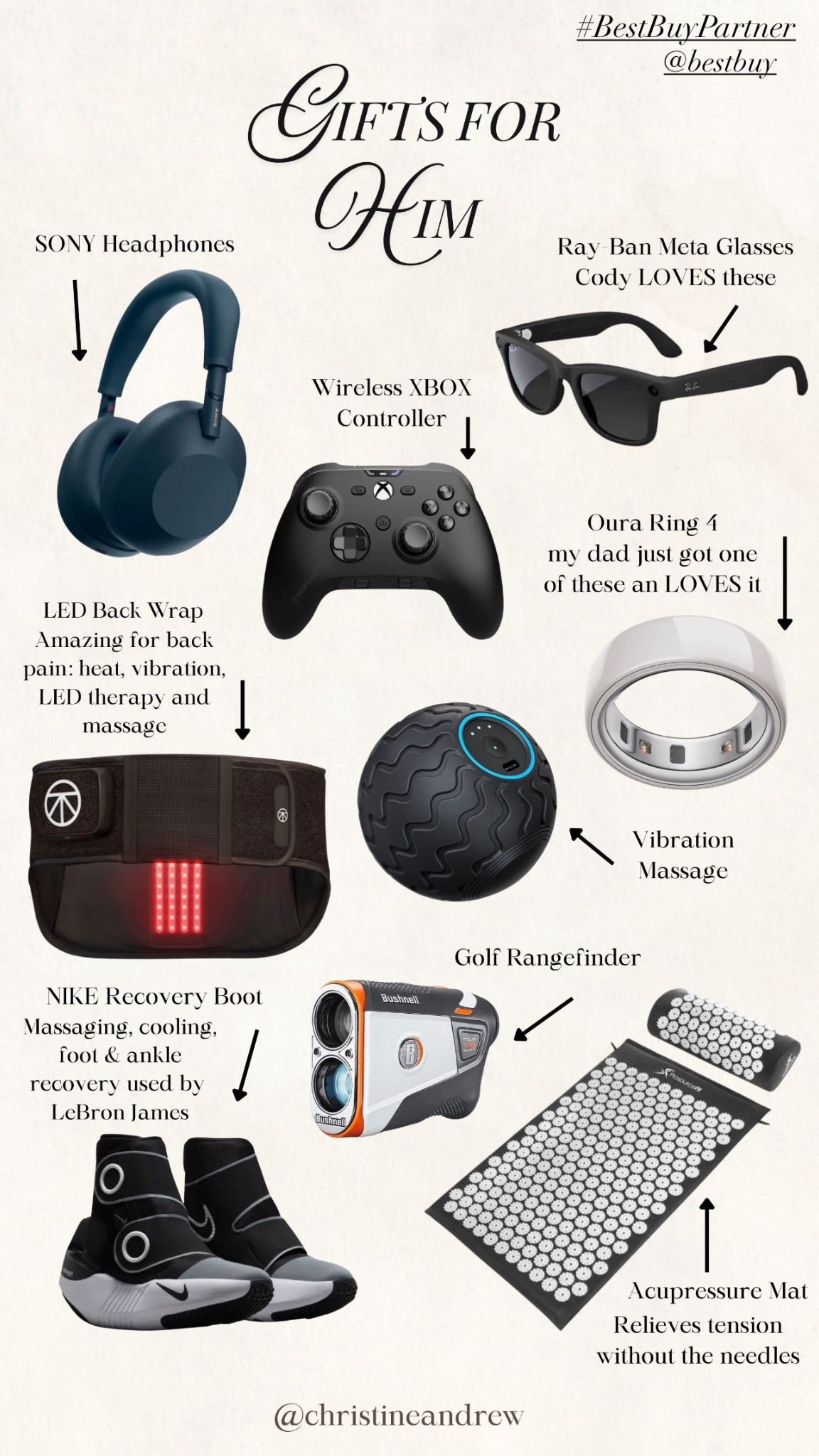 #BestBuyPartner Gifts for him from @bestbuy ✨

#LTKGiftGuide #LTKMens #LTKHoliday