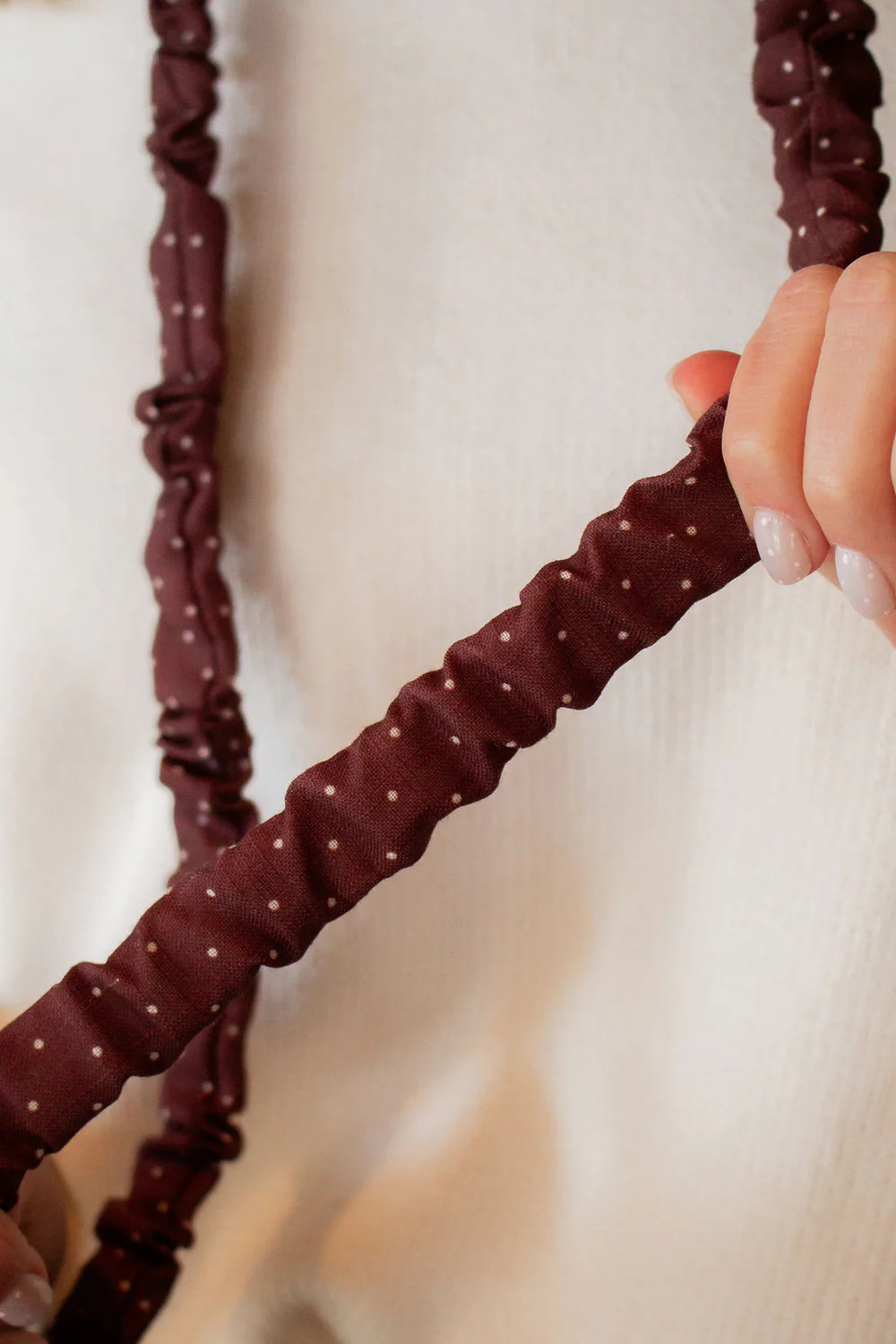 Flecked Mocha Lanyard | Shop Andi