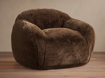 Snugg Faux Fur Chair | Arhaus | Arhaus
