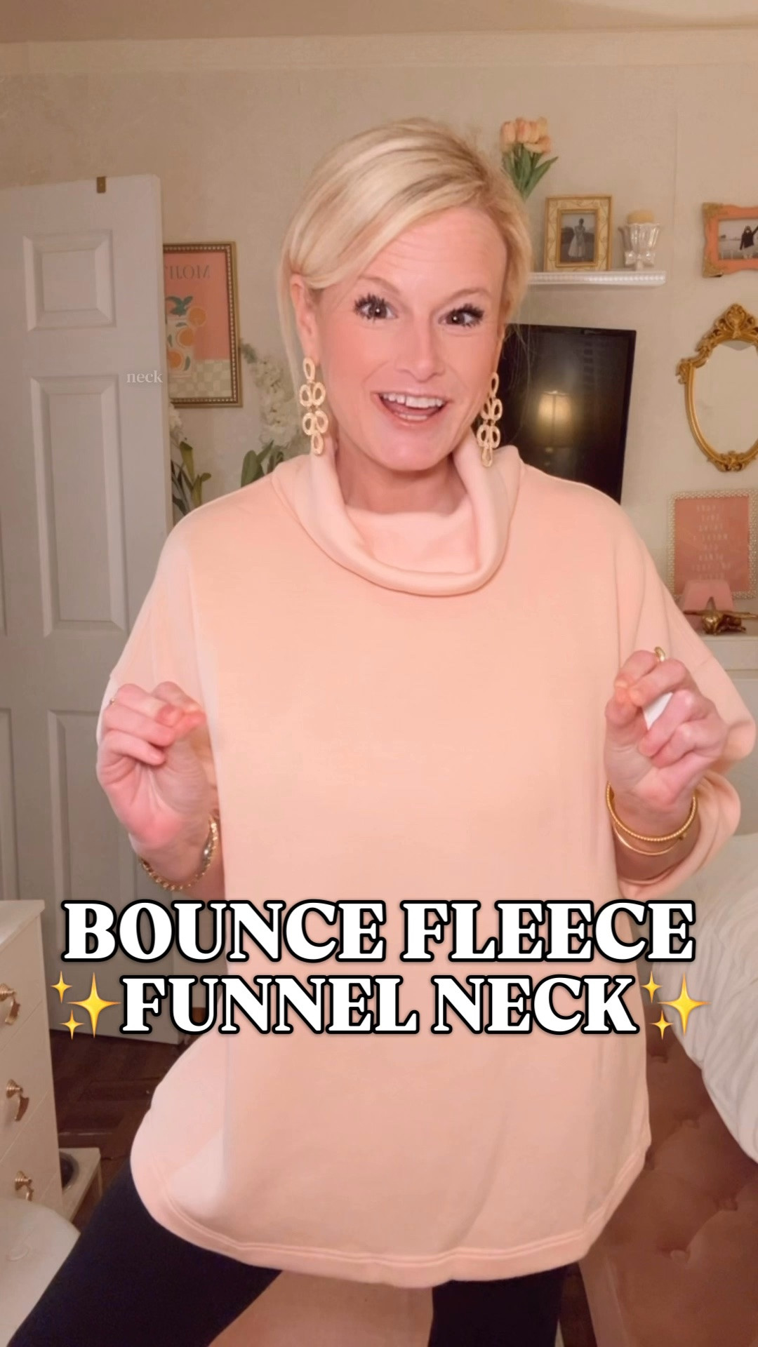 THE OLD NAVY FUNNEL NECK IS BACK 👀

If Lululemon Softstreme and Spanx AirEssentials had a baby with an Old Navy price tag, this would be it. The Bounce Fleece funnel-neck sweatshirt was so popular last year, and it’s back in five colors. Right now, take 30% off with code EXTRA.

The material is SO good. Soft, smooth and stretchy, with that polished drape that makes a sweatshirt look pulled together. The breathable spacer fabric has four-way stretch and holds its shape, while the funnel neckline gives it such a chic silhouette.

I own multiple colors, and my mom has them too. This is one I can recommend from my own closet.

I’m wearing a medium. It runs generous, so stick with your normal size and you’ll still get that oversized, comfy fit. The tunic silhouette is great with leggings for travel days, or with jeans for easy fall outfits.

If you love cozy sweatshirts with a polished look, grab your color before the internet catches on again. Shop below and use EXTRA for 30% off.

Old Navy funnel neck sweatshirt, Old Navy Bounce Fleece, oversized funnel neck tunic, funnel neck pullover women, cozy sweatshirts women, soft stretchy sweatshirt, oversized sweatshirt women, fall sweatshirts, tunic sweatshirt for leggings, breathable sweatshirt, spacer fabric sweatshirt, Spanx AirEssentials look for less, Lululemon Softstreme alternative, polished loungewear, comfortable travel outfits, airport outfit women, casual fall outfits, Old Navy finds, Old Navy style, Old Navy sale

#LTKSaleAlert #LTKStyleTip #OldNavy #OldNavyFinds #LookForLess #FunnelNeck #FallOutfits

#LTKSeasonal #LTKTravel #LTKActive