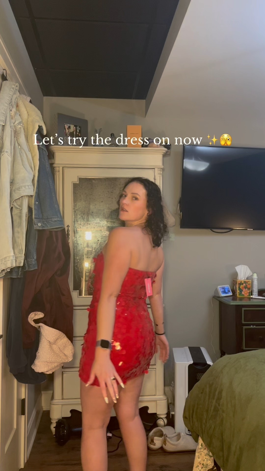 I can’t wait to style this and bring this dress to full #bachelloretteparty effect and #emmaeffect bb!! ❤️‍🔥💁🏻‍♀️ It’s still available and still on sale for the Nordstrom Anniversary Sale!! #nordstromanniversarysale #ediktedhaul #edikted #nordstrom #nordstromanniversary #redress #sequindress #bachelorettedress #bachelorettetheme #foryoupage #illinoisinfluencer #chicagoinfluencer 

#LTKPetite #LTKSaleAlert #LTKParties