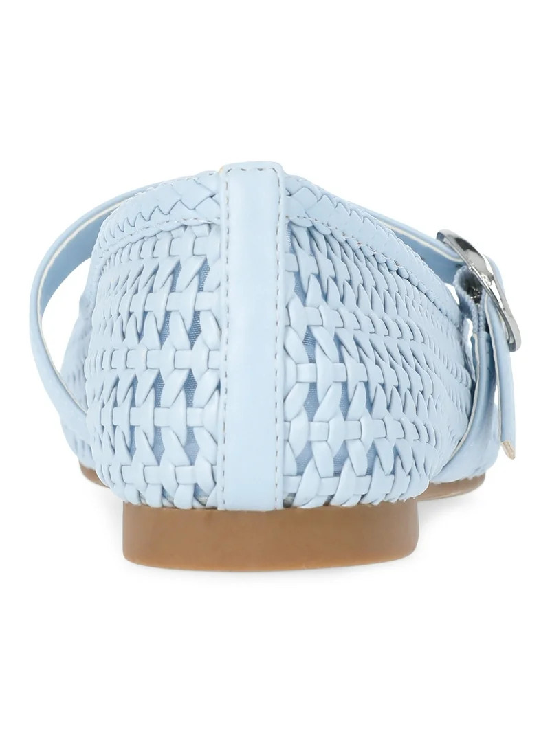 Time and Tru Women's Woven Ballet Flats | Walmart (US)