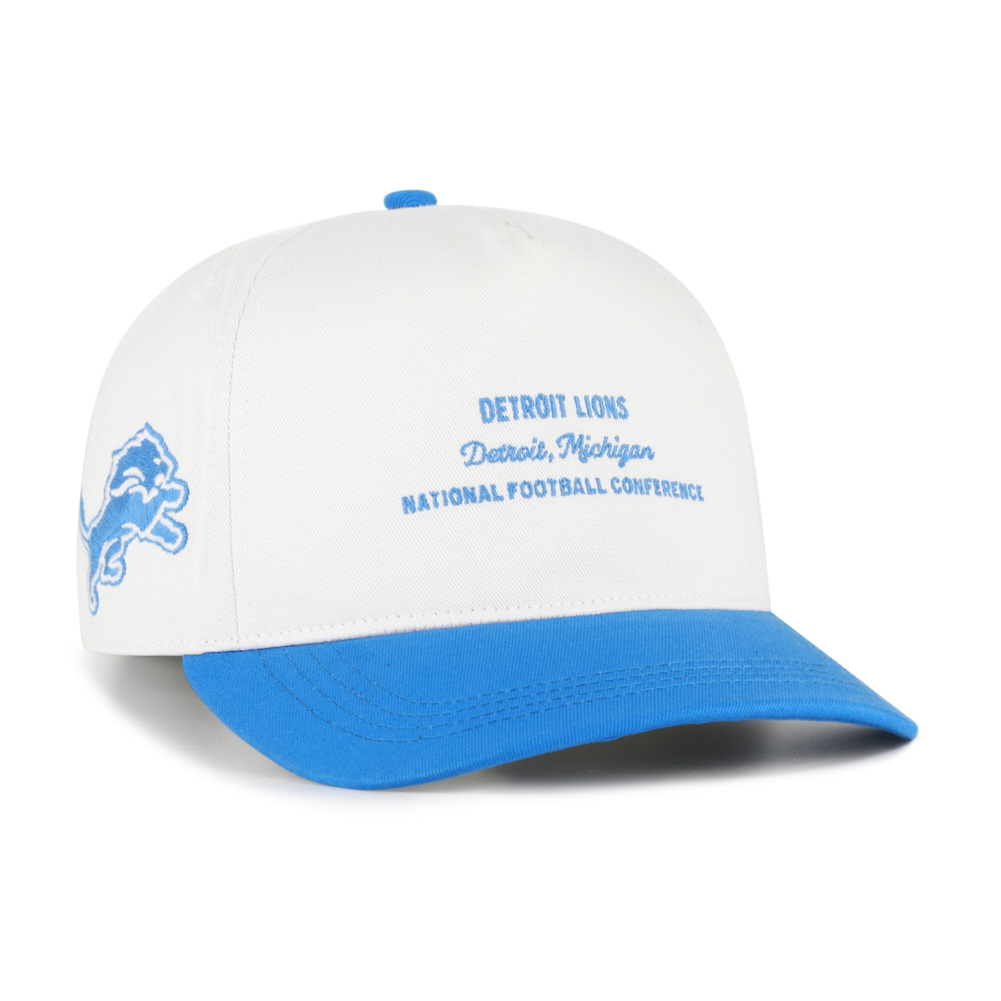 Men's Detroit Lions  '47 White Contemporary Two-Tone Hitch Adjustable Hat | NFL Shop
