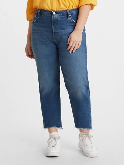 Levi's 501 Cropped Women's Jeans (Plus Size) 14 | LEVI'S (US)
