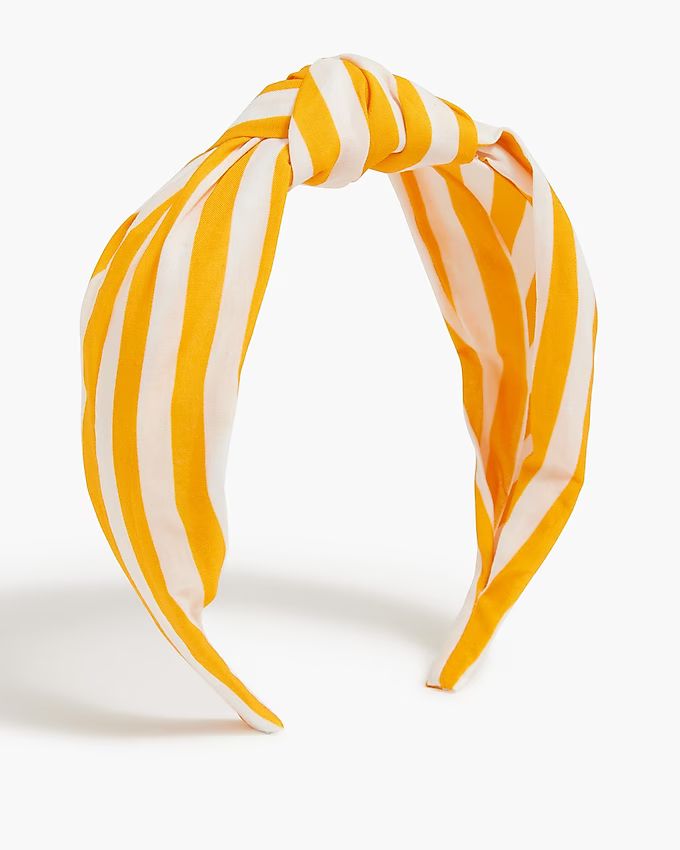 Printed knot headband | J.Crew Factory