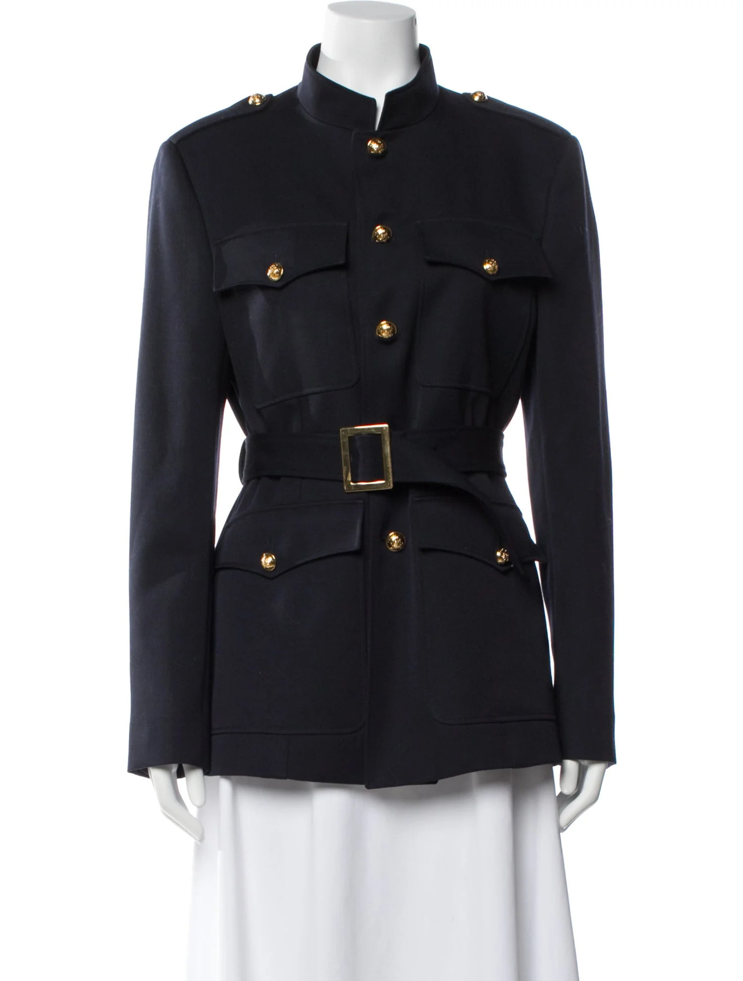 Celine 2022 Wool Utility Jacket - Blue Jackets, Clothing - CEL394459 | The RealReal | The RealReal