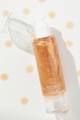 Kopari SPF 30 Golden Amber Sun Shield Body Glow Sunscreen | Anthropologie (US)