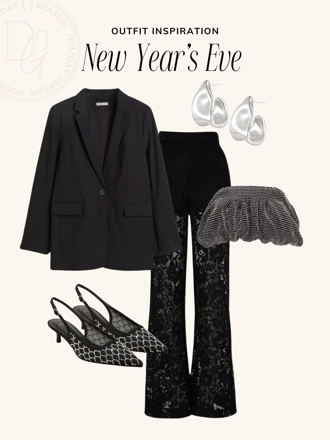 NYE Outfit 〰️ Stand-out staples for NYE!

NYE dress, NYE dresses, New Year’s outfit, NYE bag, NYE accessories, NYE jewelry, NYE heels, statement heels, New Year’s Eve, going out outfit, lace pants, lace pants blazer outfit 

 

#LTKHoliday #LTKSeasonal #LTKParties