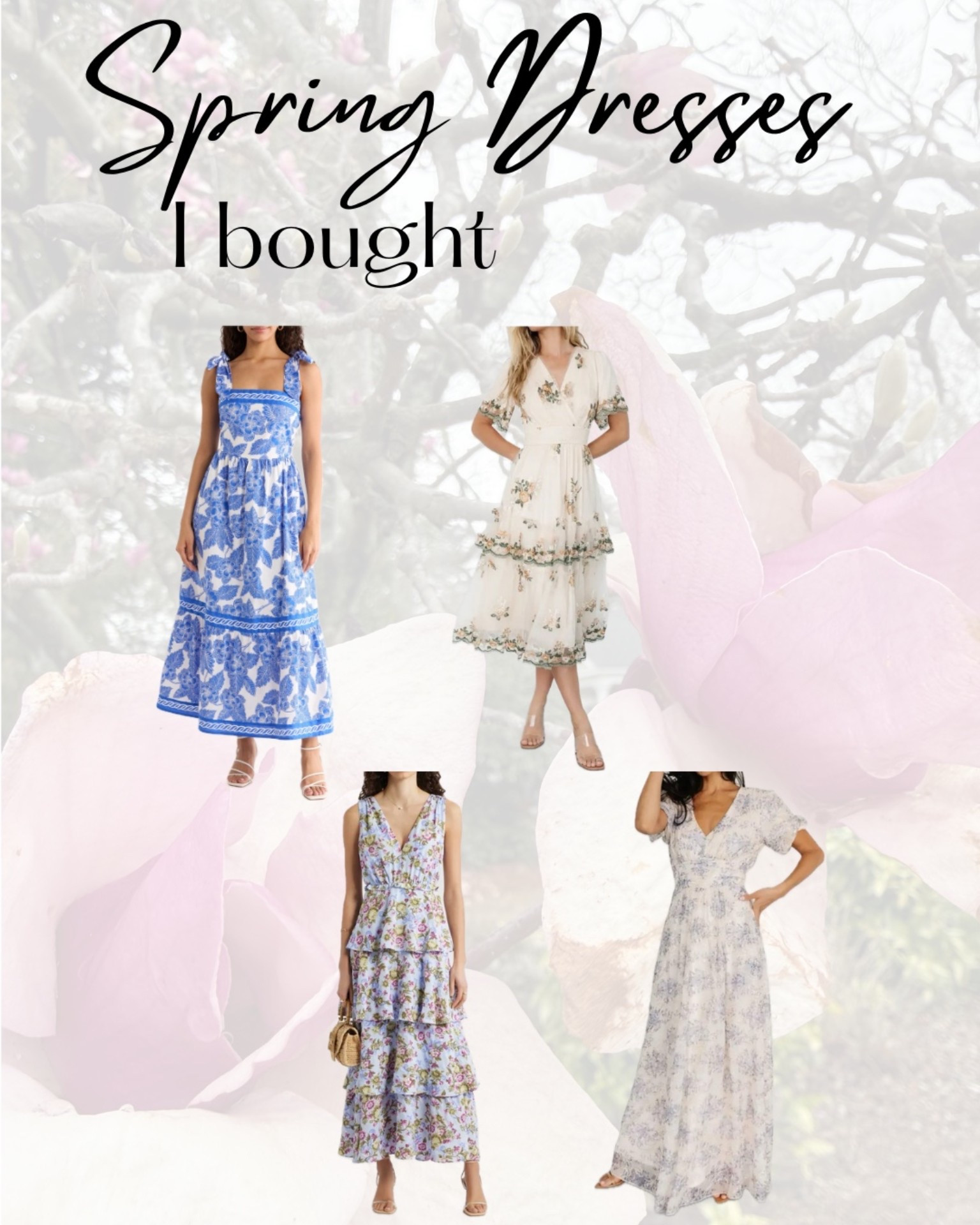 Sharing spring dresses I bought this year that I cannot wait to share with you!! 

#LTKSeasonal #LTKootd #LTKstorytime
