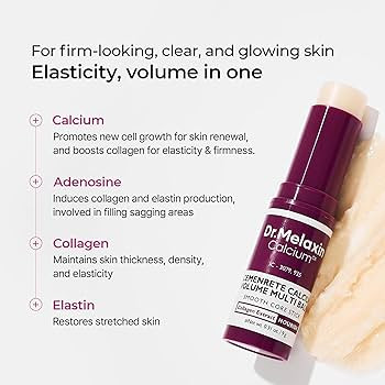 Dr.Melaxin Cemenrete Calcium Multi Balm 9g Korean Skin Care All In One Calcium Volume Stick Colla... | Amazon (US)