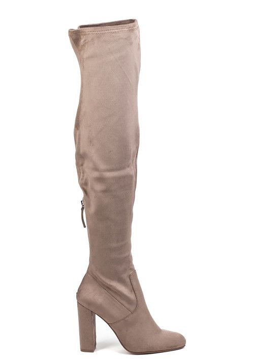 Emotions Taupe Suede OTK Boot | Jildor Shoes