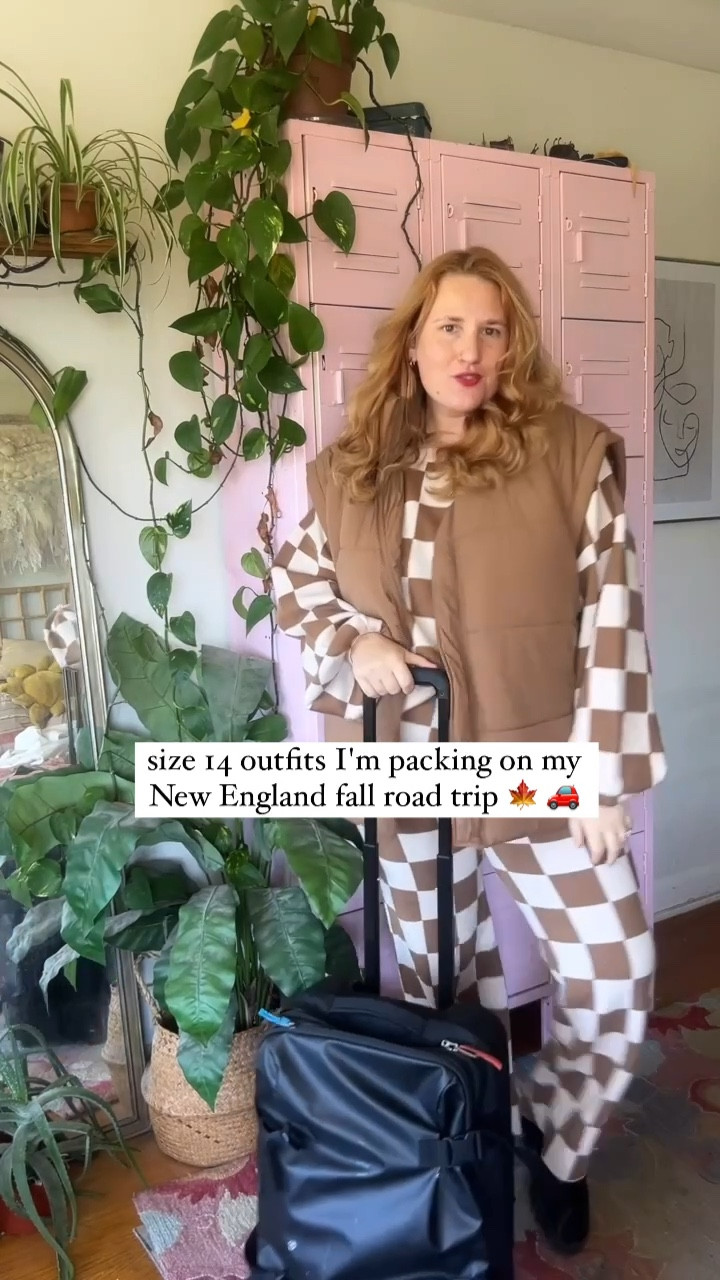 Which outfit is your favorite??

I'm FINALLY heading to New England with the girls for a proper fall foliage getaway! I'm struggling with just a carry-on, i simply have too many adorable fall sweaters I want to bring. 

I *think* this is my final outfit packing list -- what do you think? Trying to bring things that I can mix and match easily. 

🔗 linked it all on my LTK 

1. @pinklily set + vest
2. @kieljamespatrick sweater + @anthropologie jeans
3. @targetstyle jacket + @anthropologie pants + @pinklily top
4. @sezane sweater + @anthropologie pants
5. @pinklily skirt (imagine this in Salem?!)
6. @oldnavy coat, @amazonfashion skirt, @sezane sweater 
7. @kieljamespatrick sweater 

#falloutfits #kieljamespatrick #sezanelovers #selflove #bodypositive #confidence #whimsysoul #curvystyle #curvybodies #size14 #middsizefashion #plussizefashion #bodyposi #curvy #fallstyle #autumnvibes #traveloutfits #ltkcurves #midsize