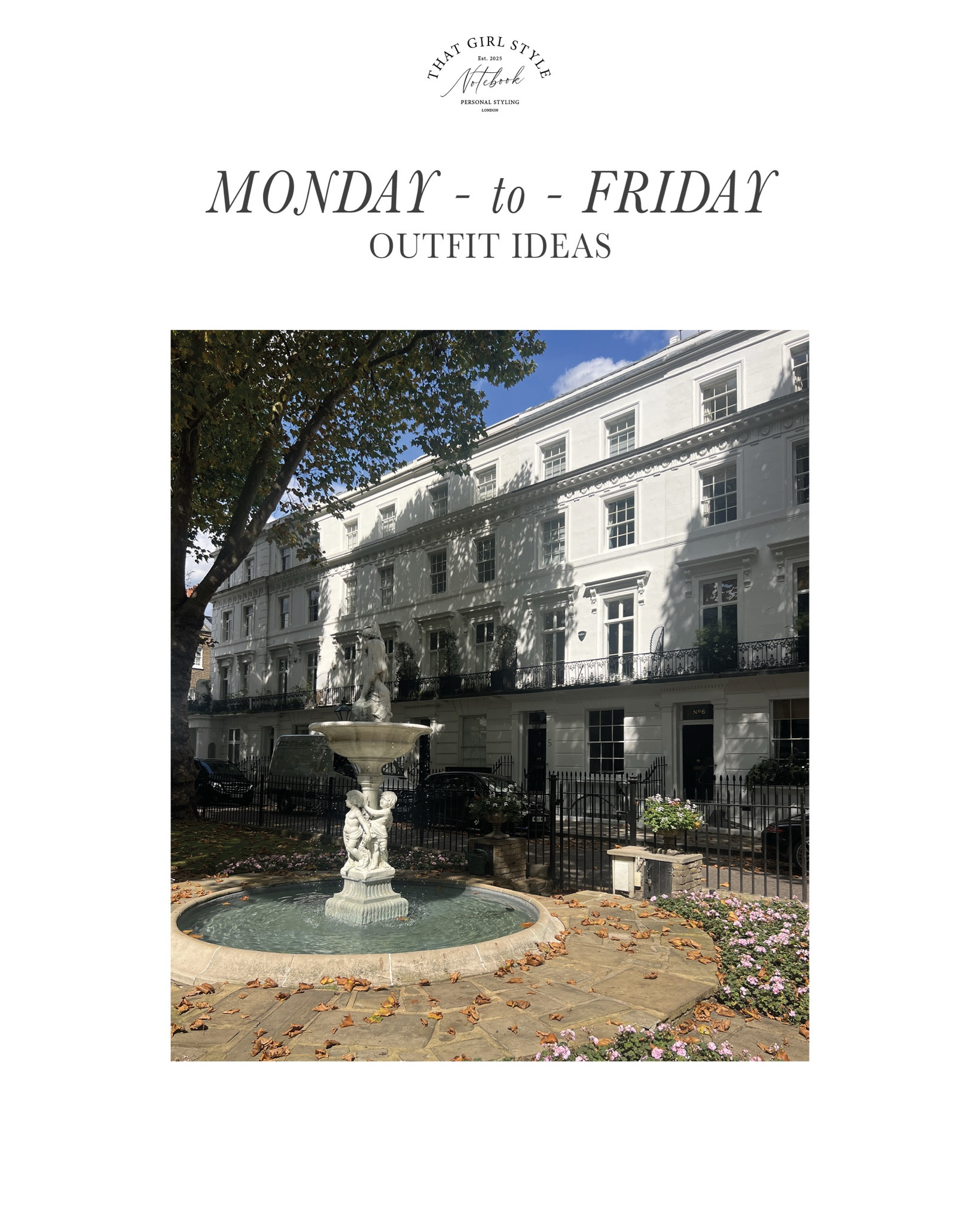 Monday to Friday outfit ideas ੈ✩‧₊˚

#LTKautumn #LTKluxury #LTKstyletip