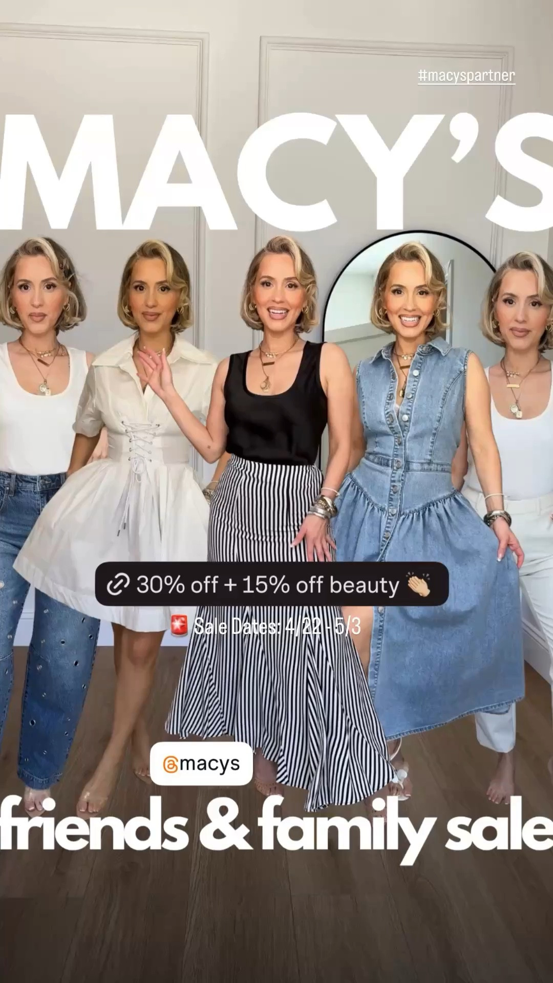 I rounded up the best of the @macys sale, so you don’t have to 👏🏼😎  30% off the best brands + 15% off Beauty Plus Earn Star Money *exclusions apply. #macyspartner

🚨 Sale Dates: 4/22-5/3


#LTKSaleAlert #LTKootd #LTKU