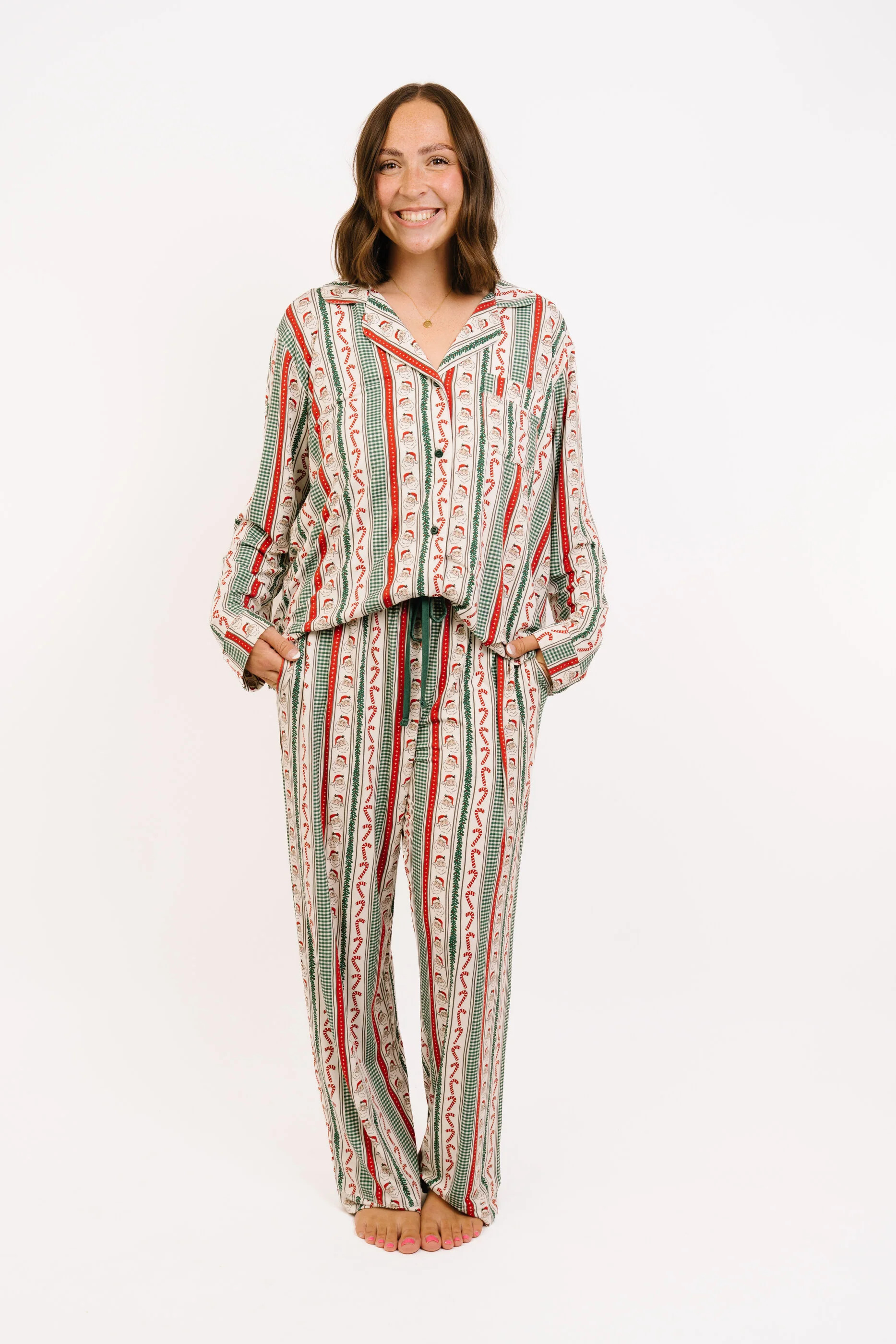 Christmas Cheer Women's Bamboo Pajama Set | Little One Shop Co