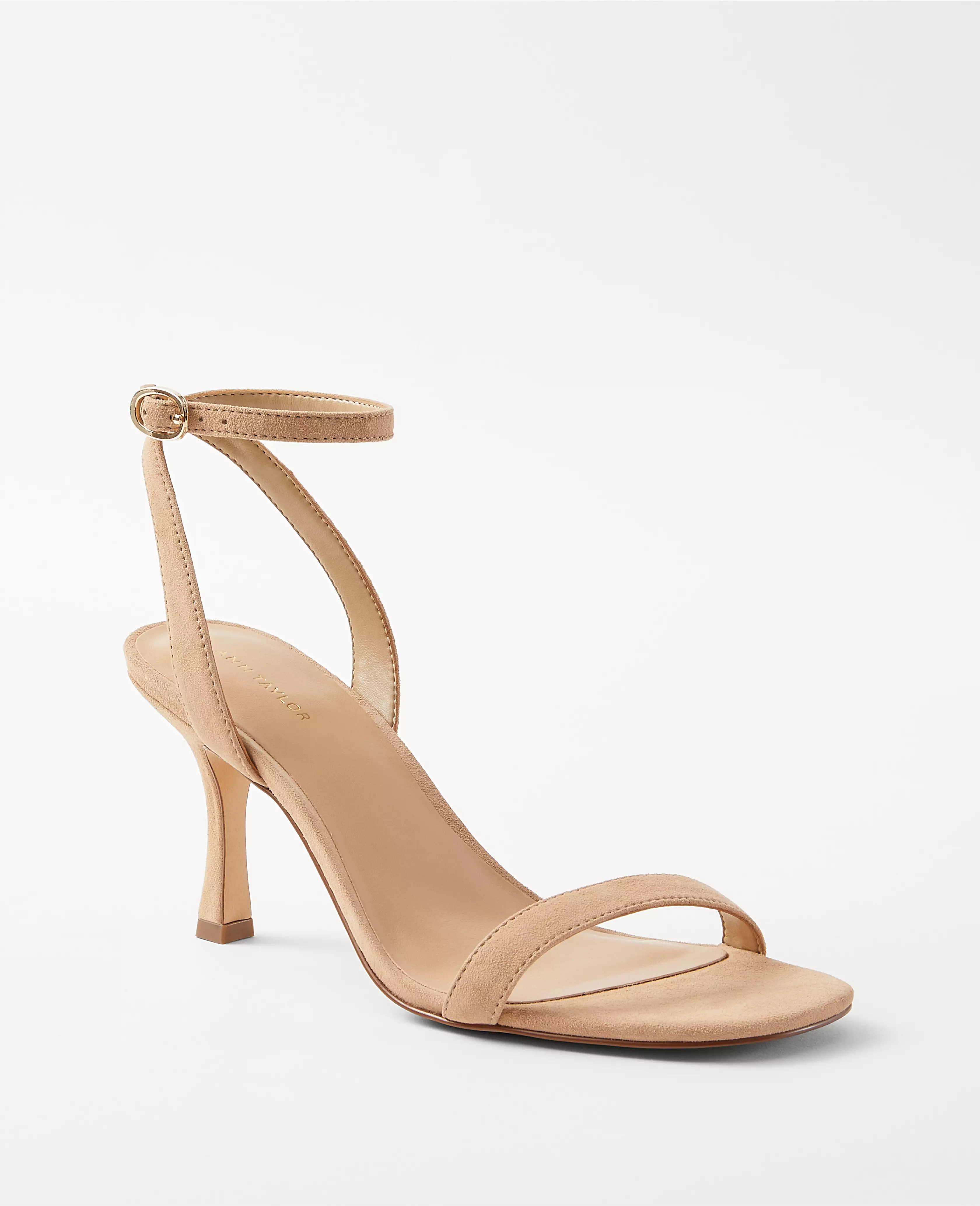 Suede Stiletto Sandals | Ann Taylor (US)
