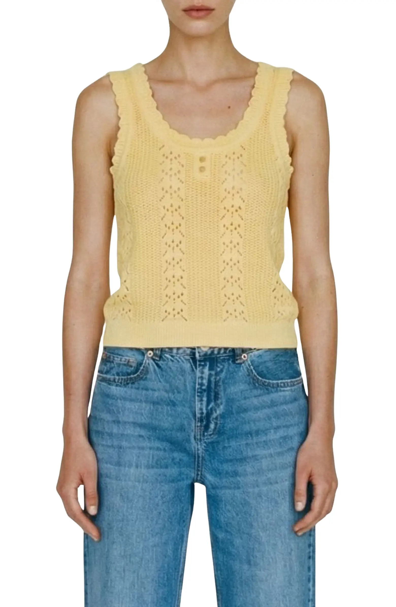 VERO MODA Secret Sands Knit Tank | Nordstromrack | Nordstrom Rack