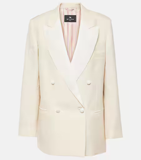 Floral cotton and wool jacquard blazer | Mytheresa (US/CA)