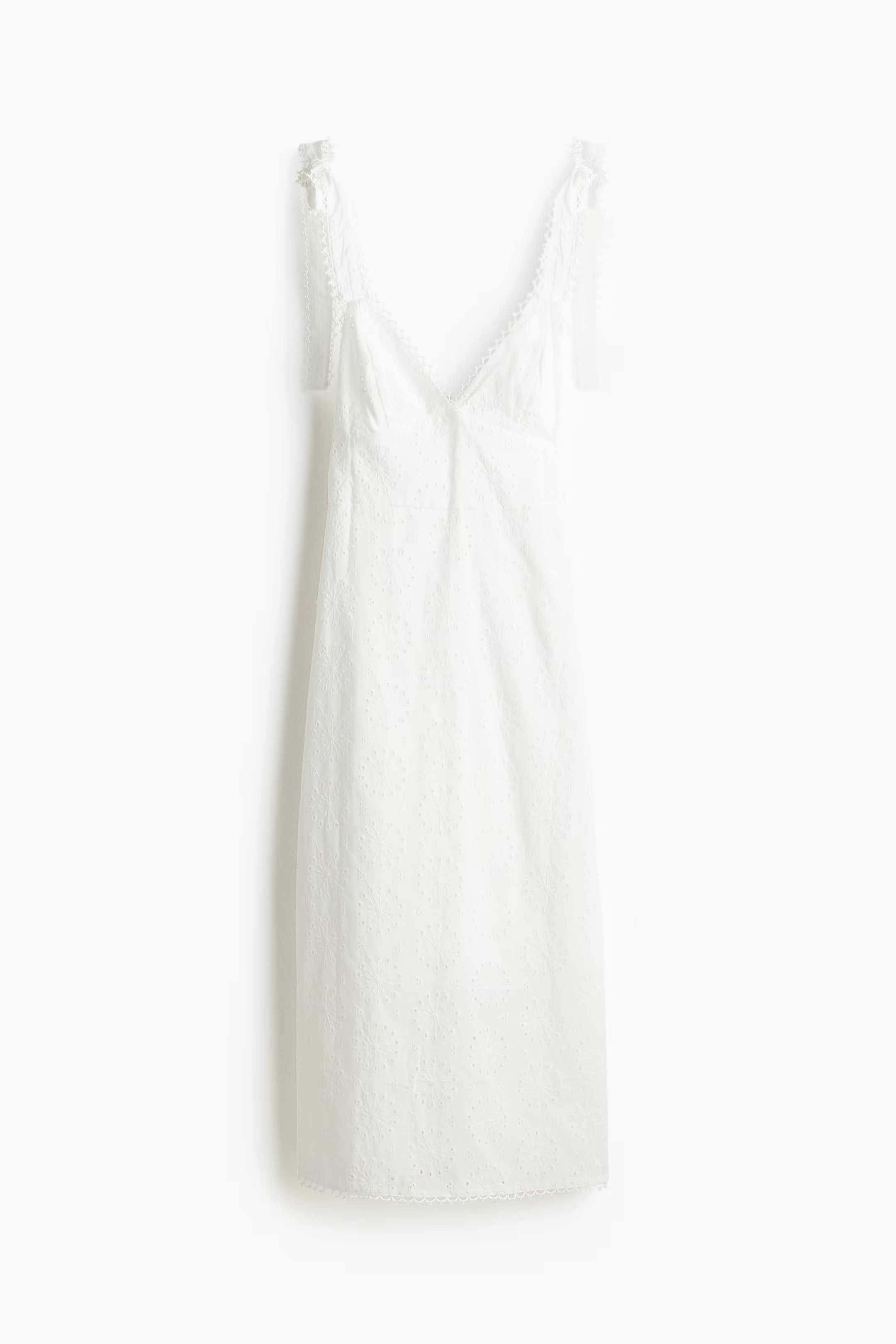 Broderie anglaise tie-strap dress | H&M (UK, MY, IN, SG, PH, TW, HK)