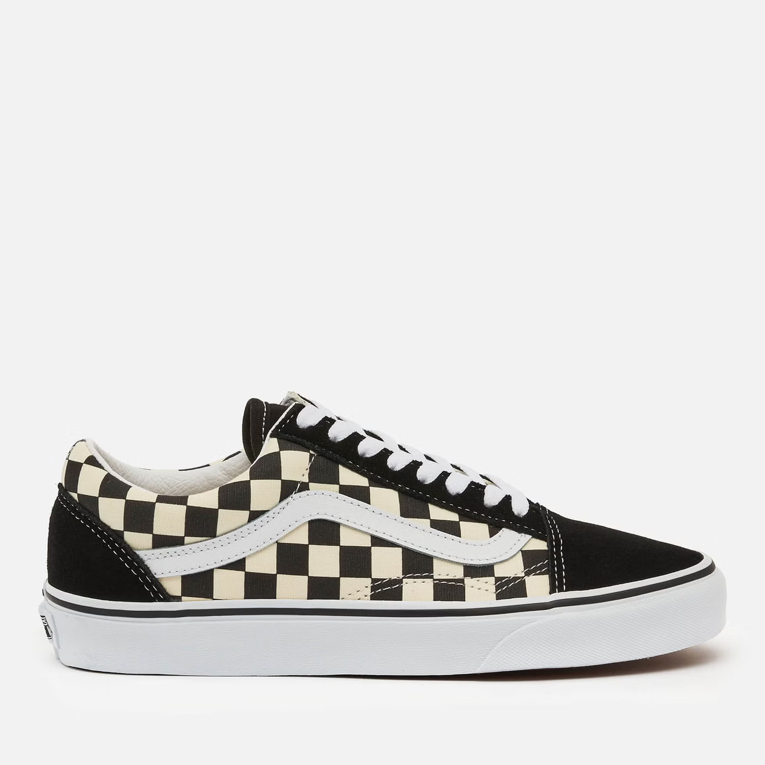 Vans Old Skool Trainers - Black/Swhite Checkerboard | The Hut (UK)