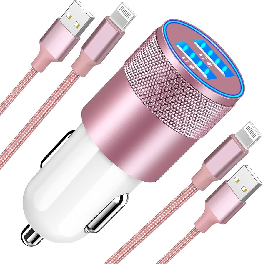 [Apple MFi Certified] iPhone Fast Car Charger, Braveridge 4.8A Dual USB Power Rapid Car Charger A... | Amazon (US)