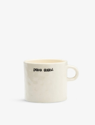 Drama Queen ceramic mug 10.3cm | Selfridges