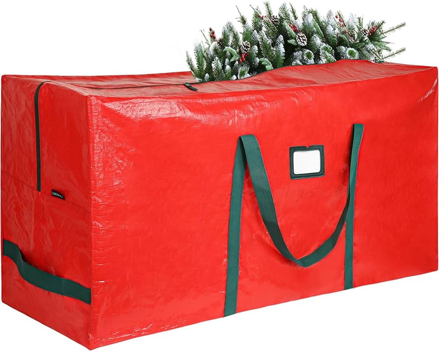 Large Christmas Tree Storage Bags Heavy Duty Tree Bags Holiday Storage Bags Protects From Moistur... | Amazon (US)
