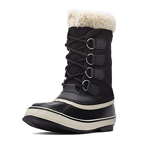 Sorel Women's Winter Boots, Black Black X Stone, 6.5 | Amazon (US)