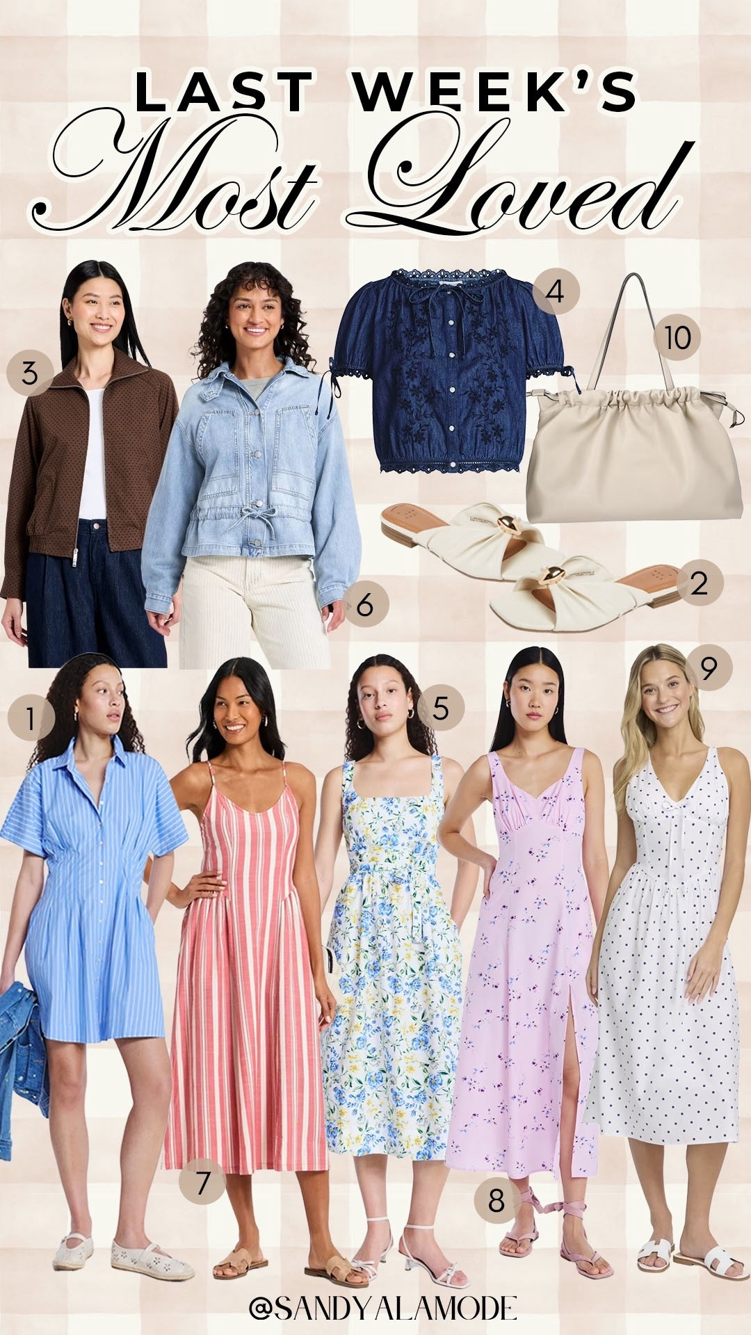 Last week’s best sellers. Weekly best sellers. Target fashion. Target new arrivals. Target spring dress. Walmart spring dress. Target denim jacket. Walmart spring style. Target spring style  

#LTKootd #LTKSeasonal #LTKgrwm